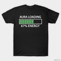 Flood Of Style 67 Gen Alpha Aura Loading T-shirt Erkekler Kadınlar Için % 100% Pamuklu Tişörtler Kısa Kollu Çok Renkli