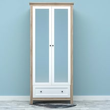 Sultan 2 Kapılı Gardrop Mdf Beyaz