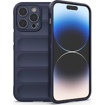 Newface Apple İphone 16 Pro Kılıf Optimum Silikon - Lacivert