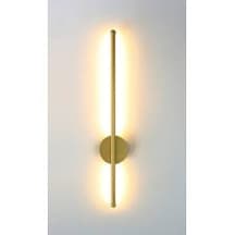 12 W Gold Dekoratif Led Duvar Aplik 3000k Gün Işığı 220 Volt Gold Sarı