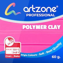 Artzone Soft Polimer Kil 60 Gram - Bright Pink