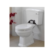 I See You Klozet Sticker 6x27 Cm /2 Adet Banyo Sticker, Klozet Sticker Banyo Sticker, Klozet Sticker, Banyo Sticker Tuva Çok Renkli