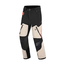 Alpinestars Halo Pro Ds Laminated Korumalı Motosiklet Pantolonu Krem Siyah