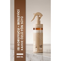 Batçı Hair Atelier Çift Fazlı Kabaran ve Elektriklenen Saçlar için Kahveli Saç Fön Sütü 200 ML