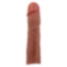 Lilitushop 7,6 Cm Premium Melez Renk Silikon Penis Kılıfı