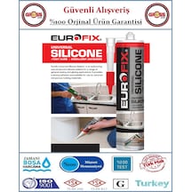 Eurofix Üniversal Silikon 280gr - Şeffaf