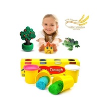 4 Renkli Buğday Unu Oyun Hamuru Büyük Boy - Play Dough Nocolor-73a3724b