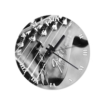 Fender Gitar Tasarım Duvar Saati (407732466) Çok Renkli