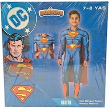 Superman Kaslı Kostüm Kutulu 7-8 Yaş