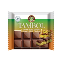 Kahve Dünyası Tambol Antep Fıstığı Krokan Dolgulu Çikolata 100 G - 7 Adet Tarı