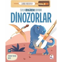 Suyla Rengarenk Boyama - Dinozorlar Sihirli Fırçasıyla - Qddv-867113
