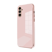 Samsung Galaxy A25 5g Kılıf Volet Silikon - Pembe Çok Renkli