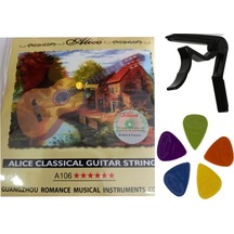 Alice Klasik Gitar Takım Tel Seti  3'Lü Set