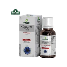 Destek Çörek Otu Yağı 50 Ml - Soğuk Sıkım Yerli Tohum 50 Ml