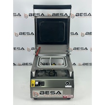 İki Bölmeli Paslanmaz Tabak Ve Kase Kapatma Makinesi