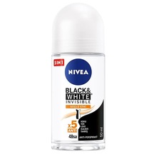 Nivea Black&White Invisible Güçlü Etki Kadın Roll-On Deodorant 50 ML