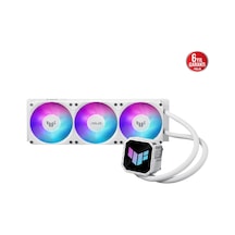 Asus Asus Tuf Gamıng Lc Iıı 360 Argb Beyaz Yüksek Hava Akışı Entegre 3 Fan Verimli Pompa Optimum Isı Yönetimi