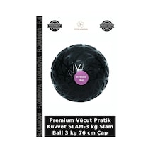 Premium Vücut Pratik Kuvvet Slam-3 Kg Slam Ball 3 Kg 76 Cm Çap