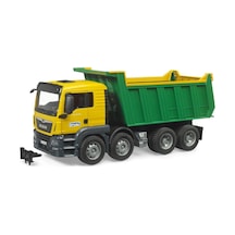 Bruder Man Tgs Çöp Kamyonu Sarı Yeşil Br03766