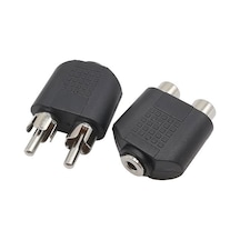 Dişi 3.5 Mm Stereo Erkek 2 Rca 2x Erkek Rca Dişi Stereo Jack