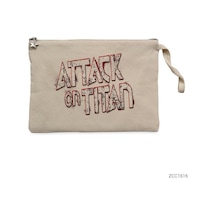 Zepplin Giyim Attack On Titan Clutch Astarlı Cüzdan / El Çantası