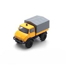 1:64 Ölçek Mercedes Benz Unimog U406 Diecast Metal Minyatür Model Araba 5cm