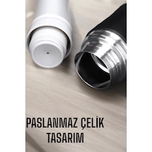 Mey İthalat Şık Ve Dayanıklı 3 Bardaklı Termos Seti Uzun Süre Isı Koruma Özellikli
