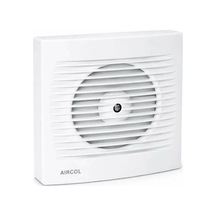 Aircol Otomatik Panjurlu Tuvalet Ve Banyo Fanı / Aspiratörü 160 M³/h - Aircol 120 Op