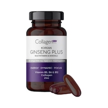 Collagen Forte Platinum Ginseng Plus Multivitamin & Mineraller Collagen Tip 1-2-3 30 Kapsül