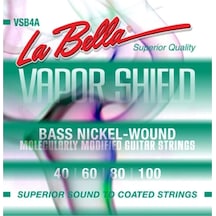 Gitar Aksesuar Bas 4 Telli Labella Vapor Shield Lb-vsb4a