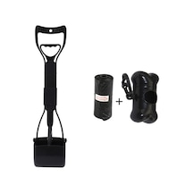 18'' Uzun Saplı Kaka Toplayıcı Çöp Torbası Ve Kemik Şeklinde Saklama Kutusu Katlanabilir Evcil Hayvan Kaka Toplayıcı Köpekler Ve Kediler İçin