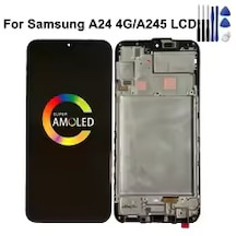 Samsung A24 Uyumlu Çerçeveli Ekran Dokunmatik