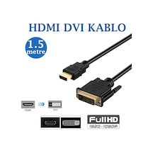 Hdmi To Dvi Kablo - Hdmi M / Dvi 24+1 M - 1.5 Metre
