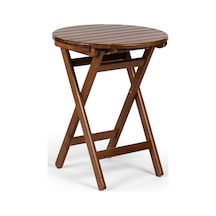 Kl Bahçe Buzludja Masa 60 Cm Kahverengi