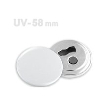 58 Mm Uv Baskıya Uygun Buton Şişe Açacağı Vg58uvbam 1000 Adet 58 Mm Uv Baskıya Uygun Buton Şişe Açacağı Vg58uvbam 1000 Adet