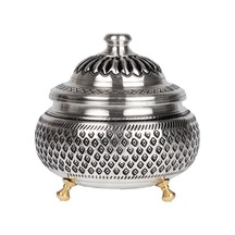 Dmt Gaziantep Bakır Şekerlik Zımba El Nakışlı Boy :12cm