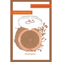 Sun Bright Bronzer Powder No: 01 Sun Glow - Bronzlaştırıcı Pudra