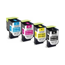 Uyumlu Kartuş For Lexmark Cs317 Sarı Toner 2,5k