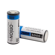 Orion 26650 5000 mAh 3.7V  Li-Ion Şarj Edilebilir Pil