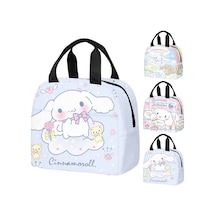 Cinnamoroll Yalıtımlı Öğle Yemeği Çantası Okul, Kamp, Ofis, Seyahat İçin Öğle Yemeği Kutusu Çok Renkli