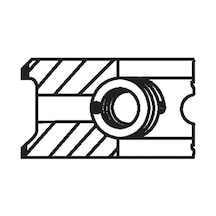 Segman - Fiat Egea, Tipo, Croma, 124, Brava, Ritmo, Tempra, 131, Regata, Argenta, 164 - Mahle-00865n0