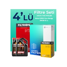 Mercedes E350 Benzin Filtre Bakım Seti Motul Motor Yağlı 2005-2009 4 Lü 8200BKMFLSHNGFL26067