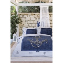 Özdilek Pike Tek Kişilik Pike Takımı Anchor Denim