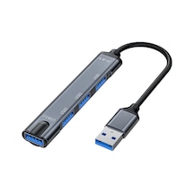 4 Port Usb Çoklayıcı Hub, Usb 2.0 Ve Usb 3.0 Destekli Otg Adaptör, Telefon Tablet Laptop Pc Uyumlu, Klavye Mouse Usb Bellek Hard Disk İçin 480mbps Tak Çalıştır N802