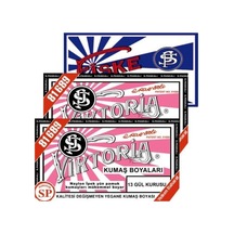 Viktoria Gül Kurusu 2Pk+Fiske Sabitleme 1Pk Kumaş Boyası