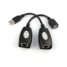 5058 Rj45 Usb Ek Uzatıcı Cat5e 6 Kablosu Ekleme Extension