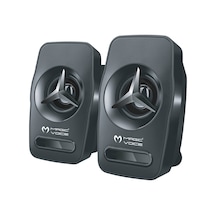 Powermaster Magicvoice T-19 1+1 Usb Pc Mini Hoparlör - Speaker 2 3 Watt - 4 Ohm