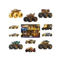Monster Trucks Bigfoot Trophy Şampiyonları Araba Ve Kamyon Çoklu Arabalar, Metal Bigfoot, 5-alarm, Bone Shaker, Me Çok Renkli