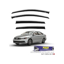 Niken Vw Jetta Cam Rüzgarlığı Kromlu 2011+ Niken 047 Vw04 02 01