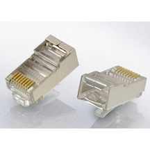 S-Link Sl-M66 Cat6 Rj-45 100Lü Metal Ftp Konnektör